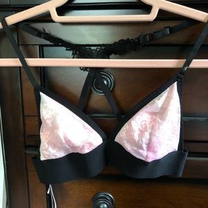 Victoria’s Secret Pink Lace Triangle Bralette